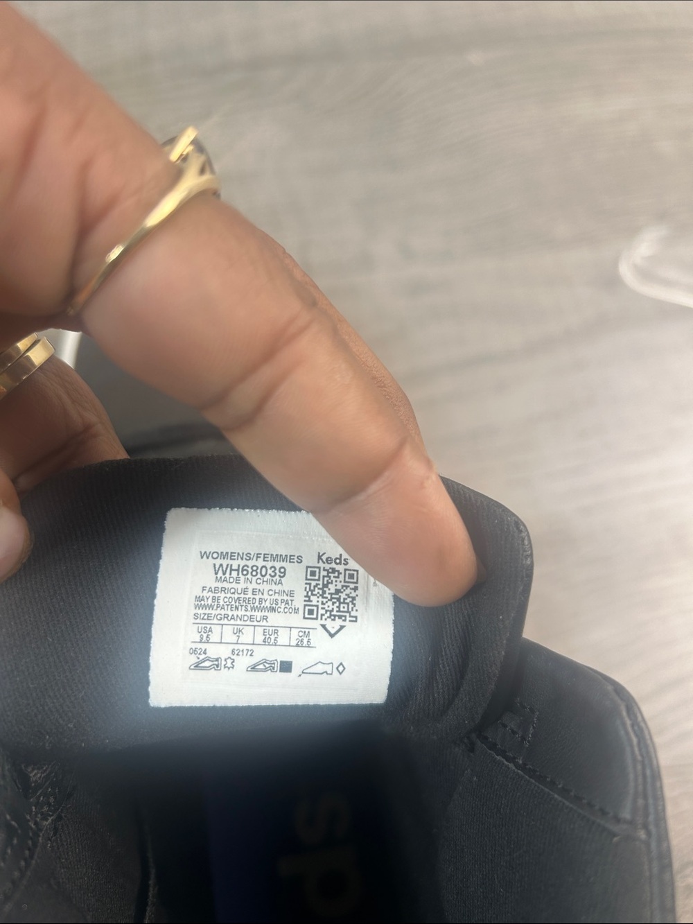 Keds Black Leather High Top Sneakers 🖤 Side Zip Casual Shoes Women’s Size 9.5 - Picture 10 of 11